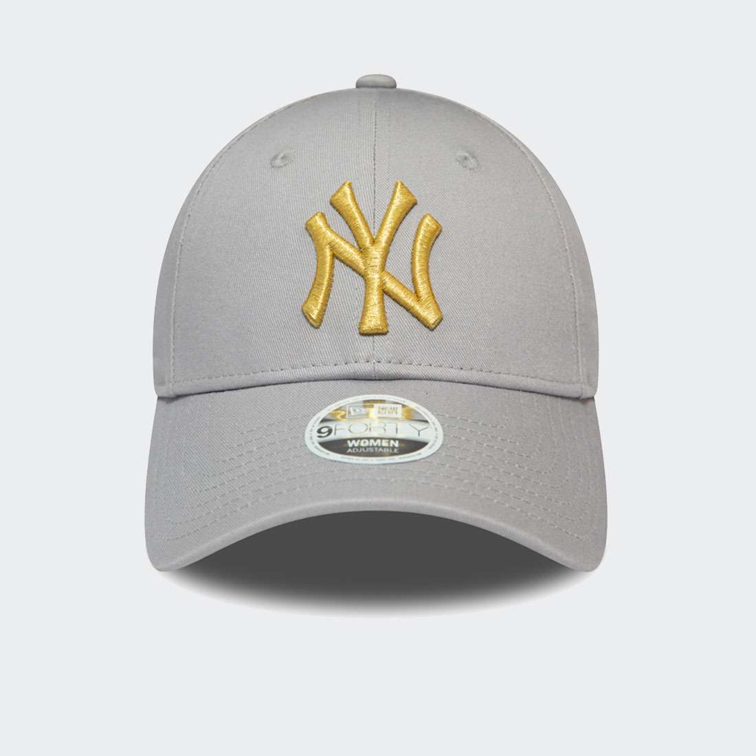 BONÉ NEW ERA NEW YORK YANKEES METALLIC LOGO GREY