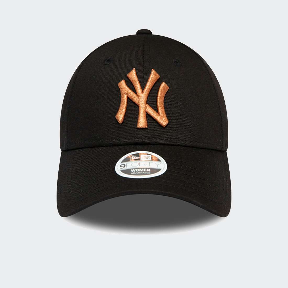 BONÉ NEW ERA NEW YORK YANKEES METALLIC LOGO BLACK