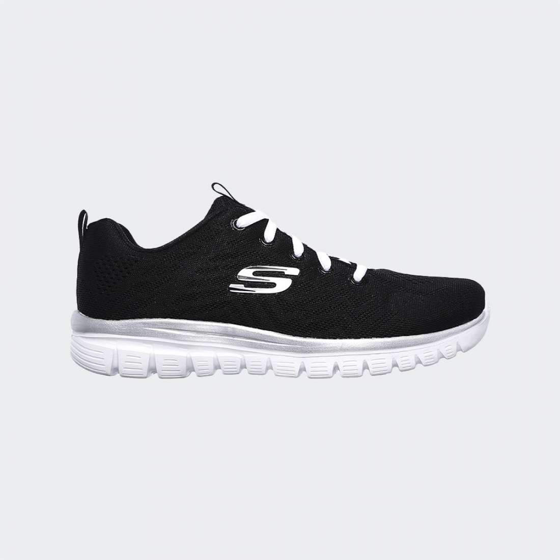 SKECHERS GET CONNECTED W BLACK/WHITE