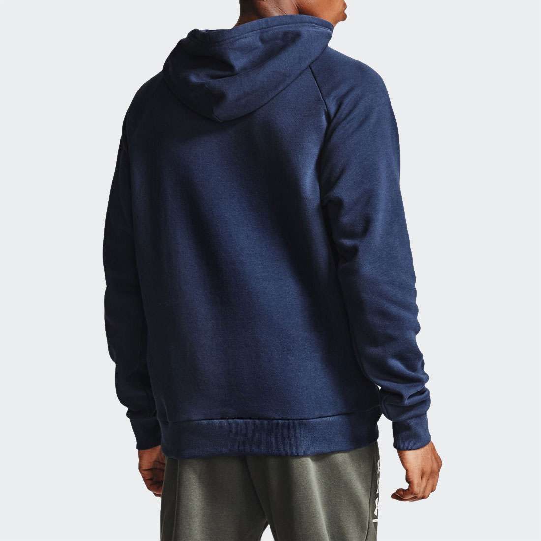 HOODIE UNDER ARMOUR UA RIVAL COTTON NAVY