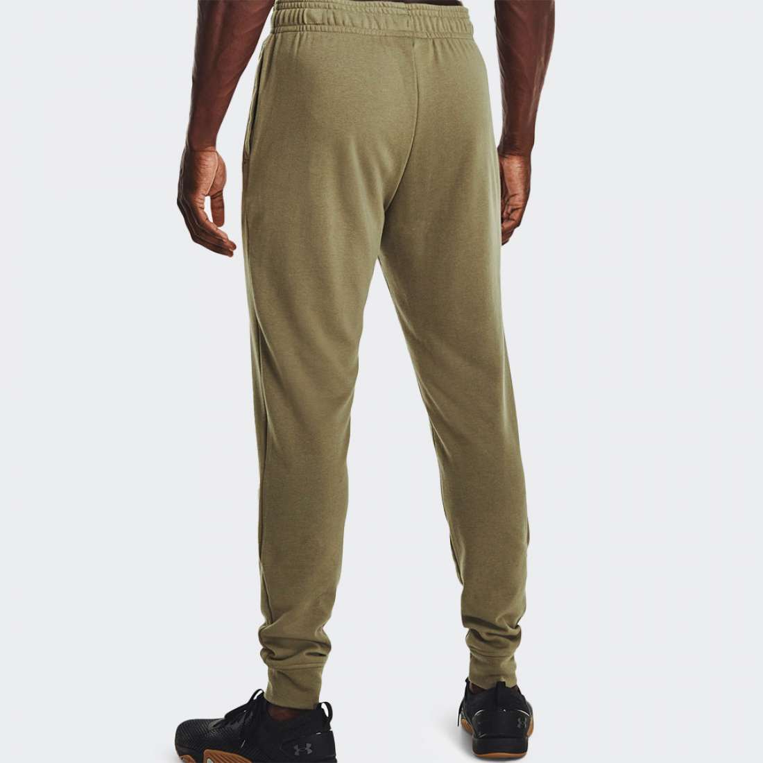 CALÇAS UNDER ARMOUR RIVAL TERRY JOGGER GRN