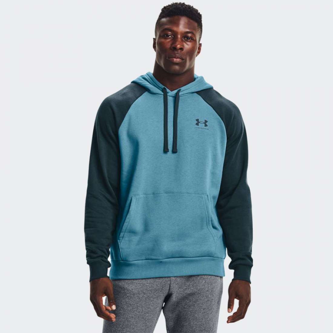 HOODIE UNDER ARMOUR UA RIVAL FLEECE BLUE