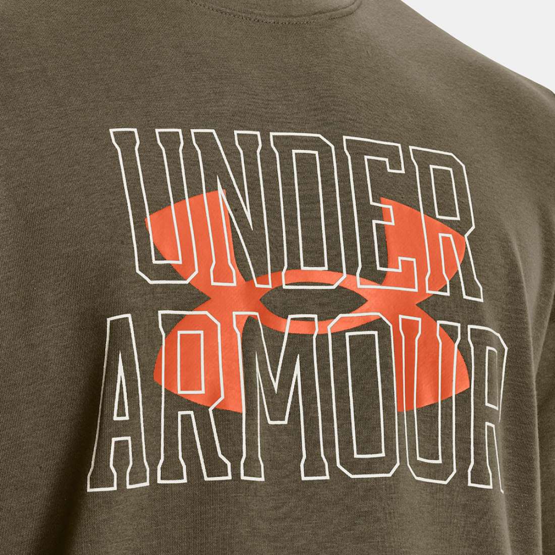 SWEATSHIRT UNDER ARMOUR UA RIVAL TERRY LOGO GRN