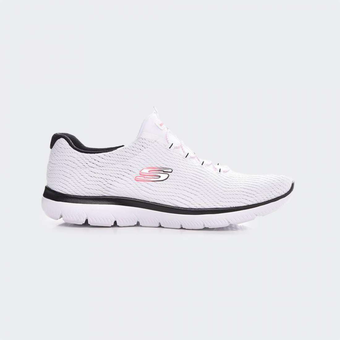 SKECHERS SUMMITS NEXT WAVE WHITE/BLACK