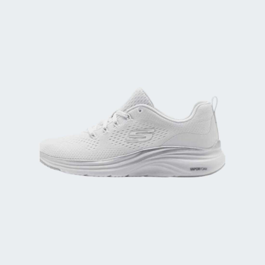 SKECHERS VAPOR FOAM WHITE/SILVER