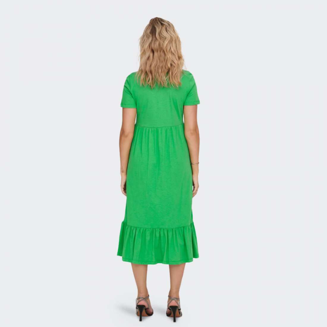 VESTIDO ONLY MAY LONG KELLY GREEN