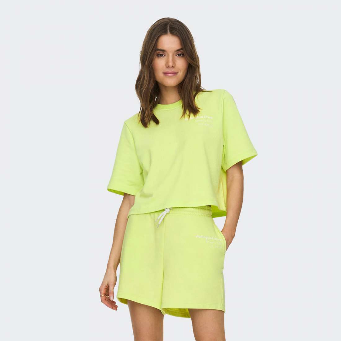 TSHIRT ONLY SASJA SUNNY LIME