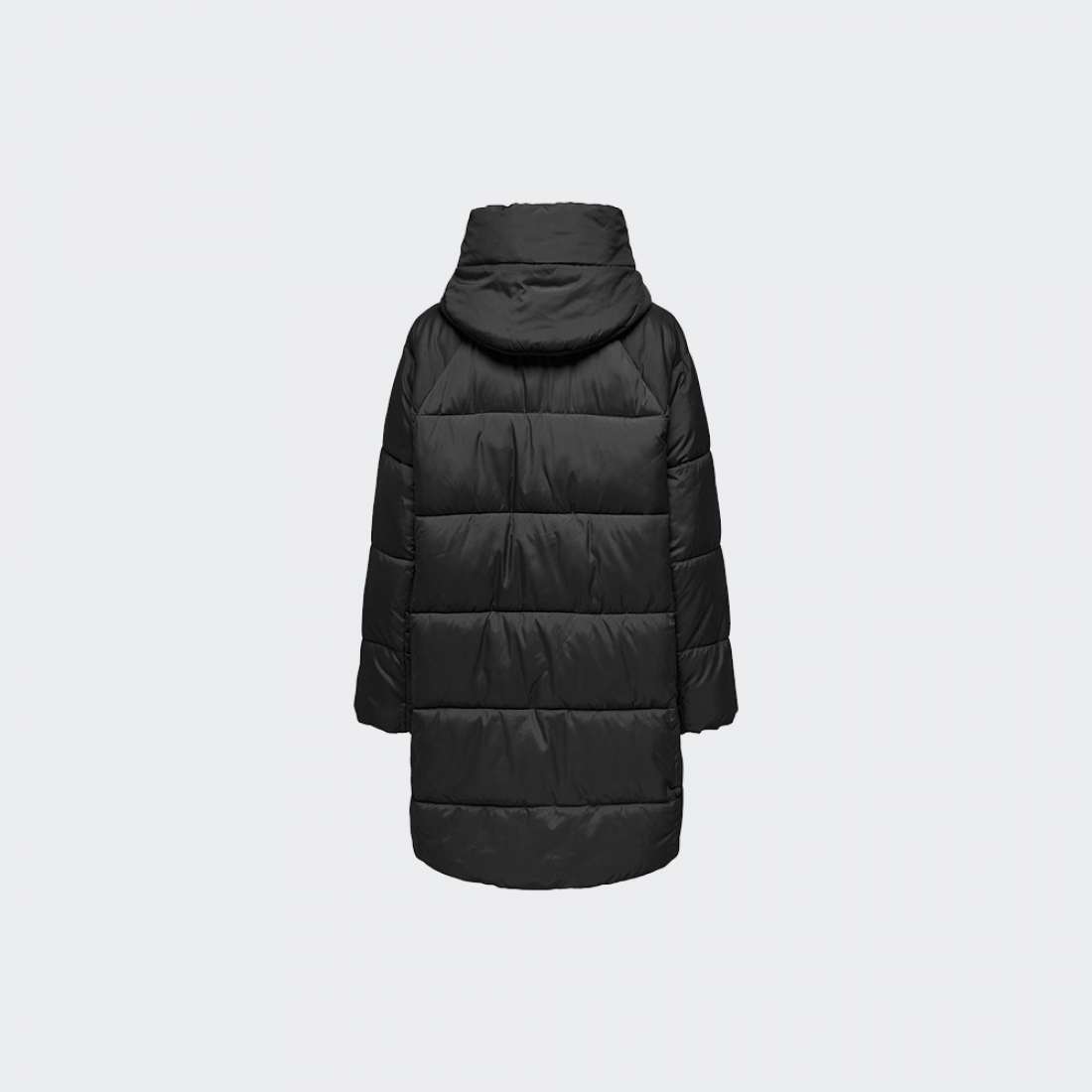 BLUSÃO ONLY ASTA OVERSIZE PUFFER BLACK