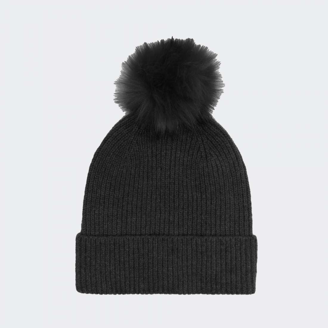 GORRO ONLY KENNI LIFE POMPOM BLACK