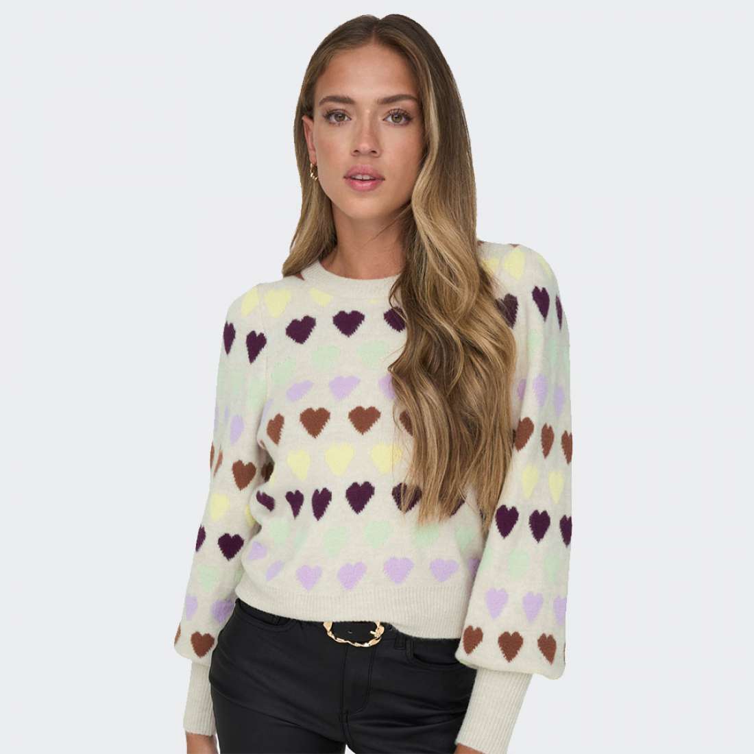 CAMISOLA ONLY HEARTBEAT PUMICE STONE