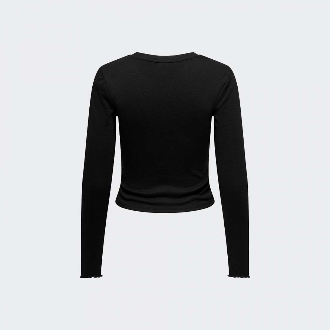 CAMISOLA ONLY REGULAR FIT O-NECK BLACK