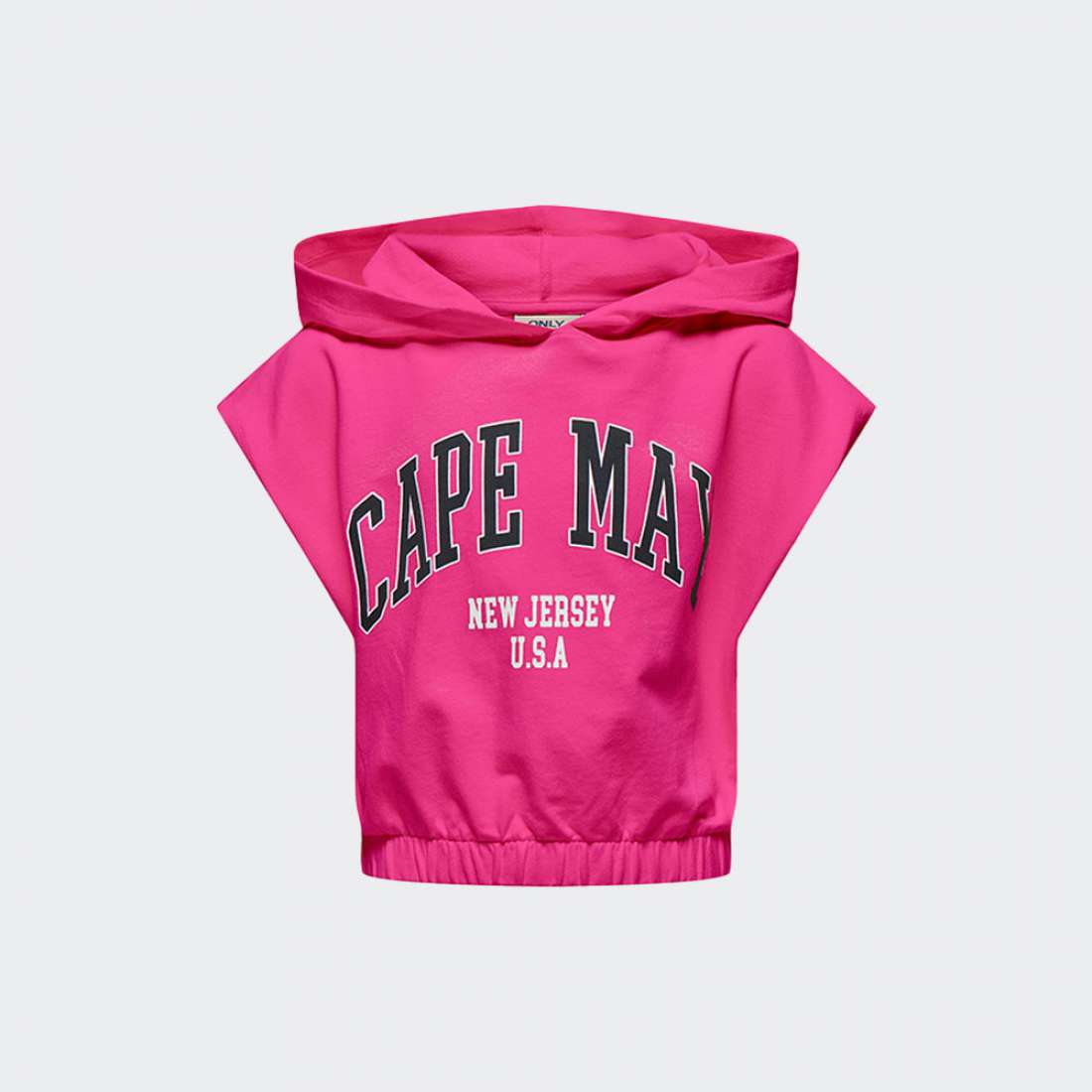 HOODIE CROPPED ONLY KOGAMANDA RASPERRY ROSE