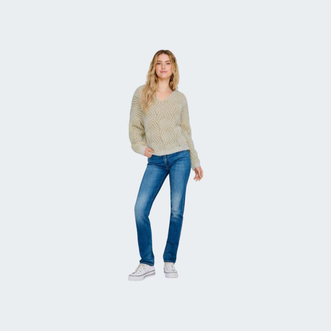CAMISOLA ONLY ONLELIN GREEN SHEEN SPA
