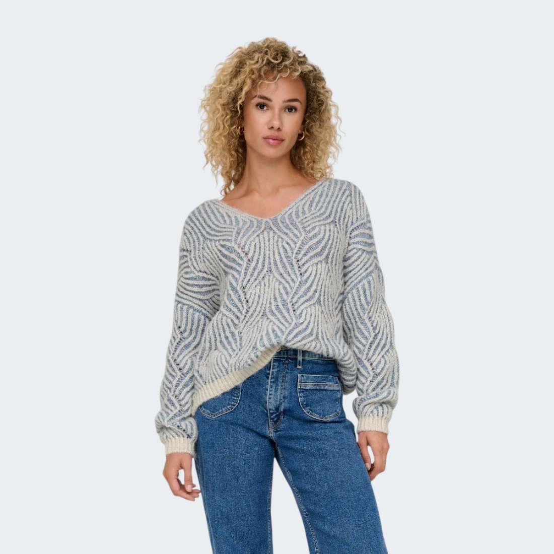 CAMISOLA ONLY ONLELIN SOFT CHAMBRAY