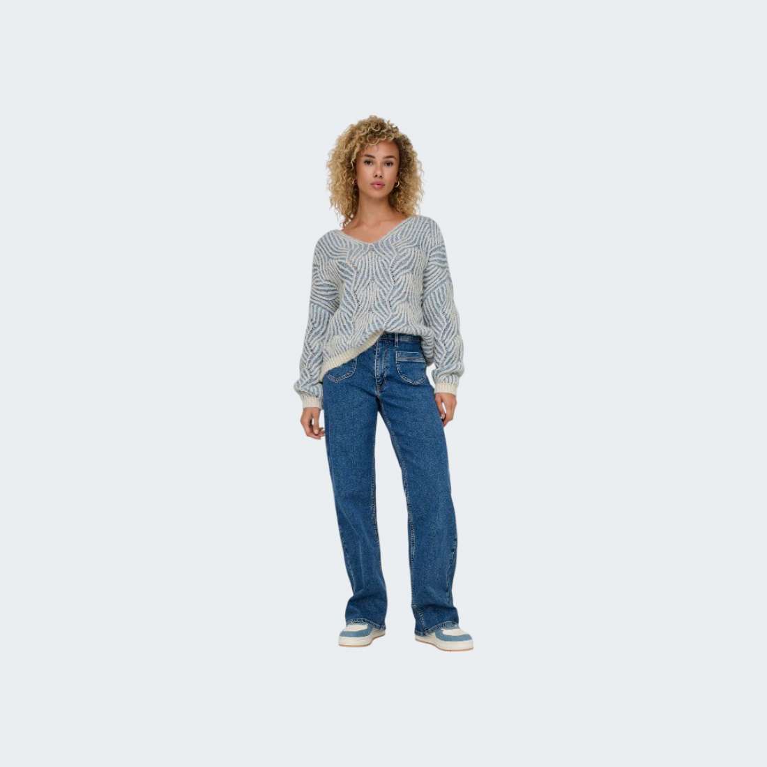 CAMISOLA ONLY ONLELIN SOFT CHAMBRAY