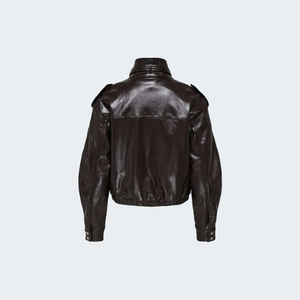 CASACO ONLY ONLSANA FAUX LEATHER