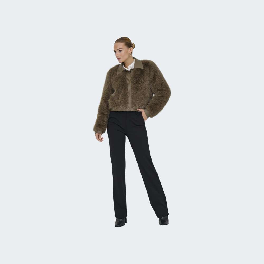 CASACO ONLY ONLYUMI LIFE FAUX FUR