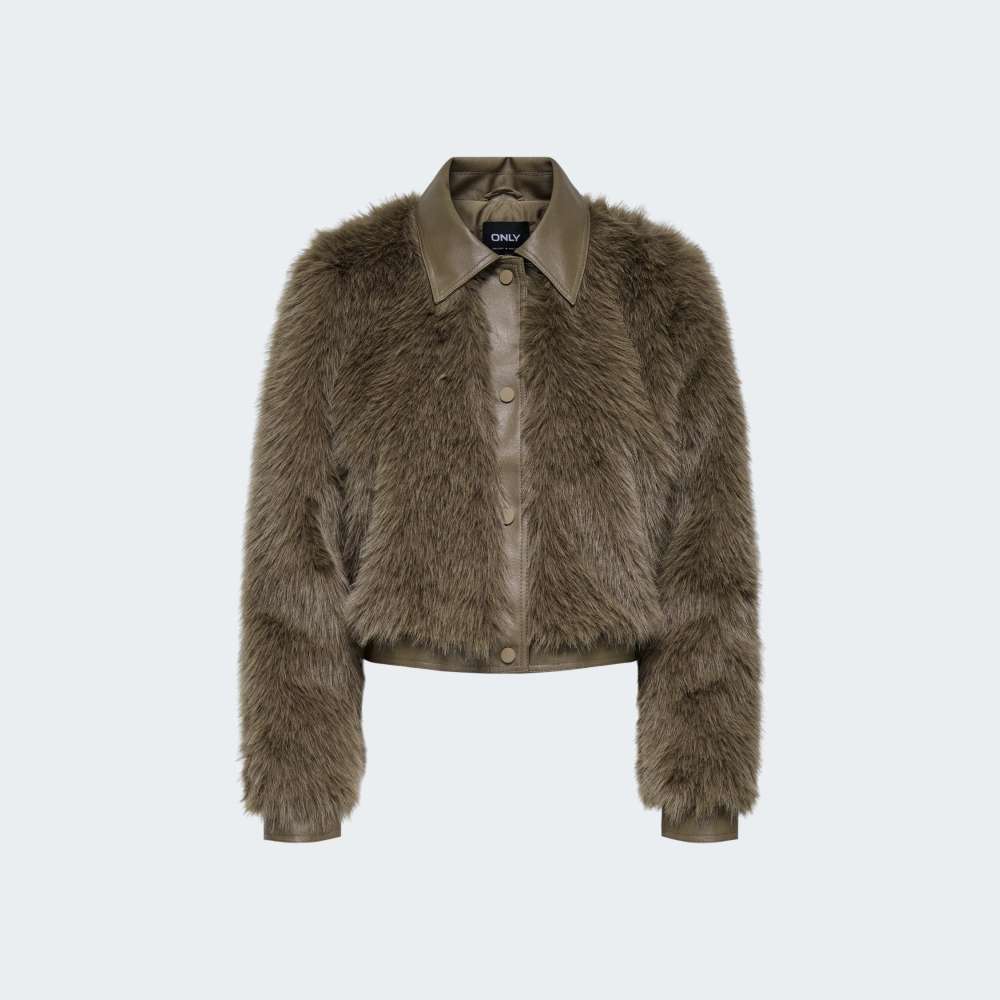 CASACO ONLY ONLYUMI LIFE FAUX FUR