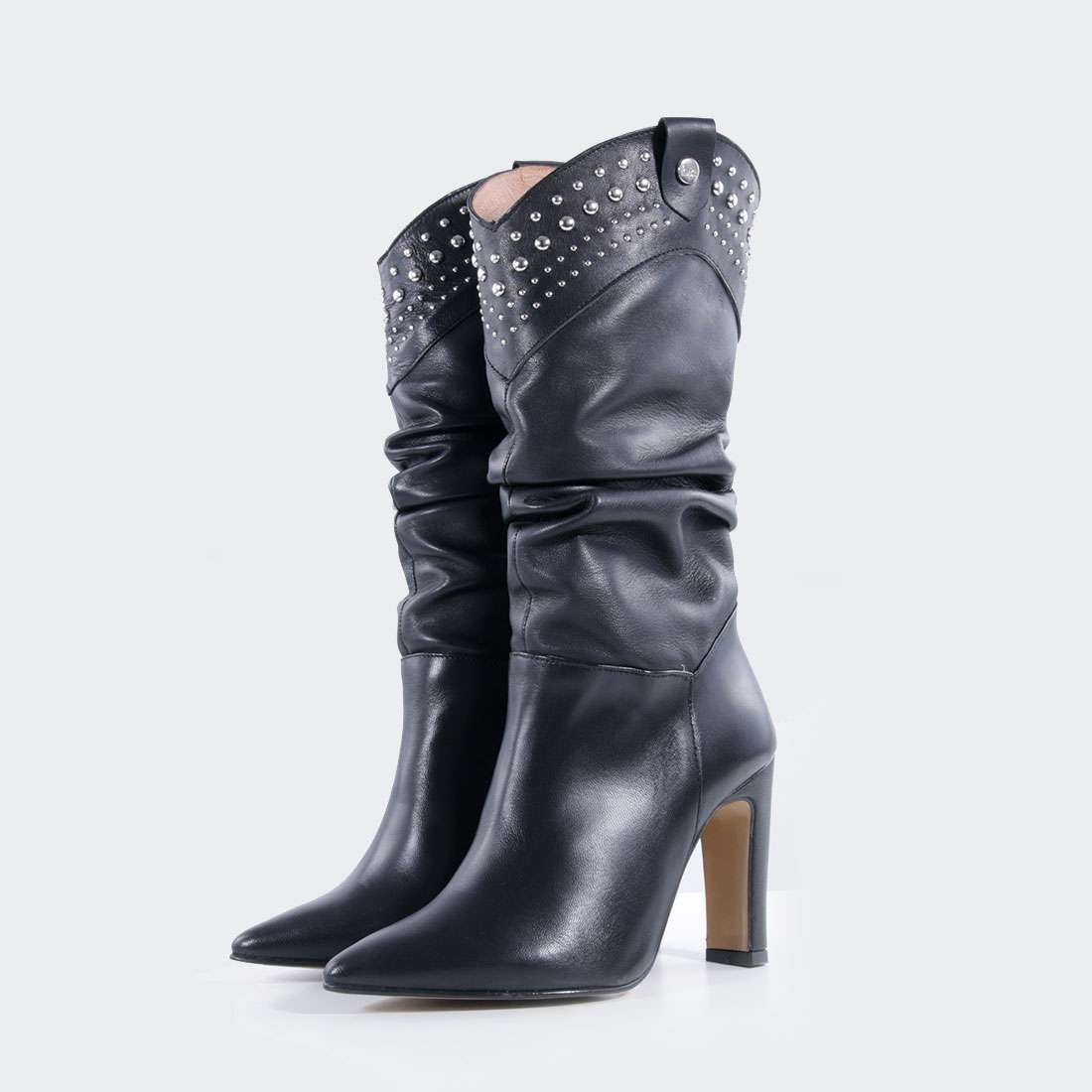 BOTAS RUIKA PELE 1584 PRETO