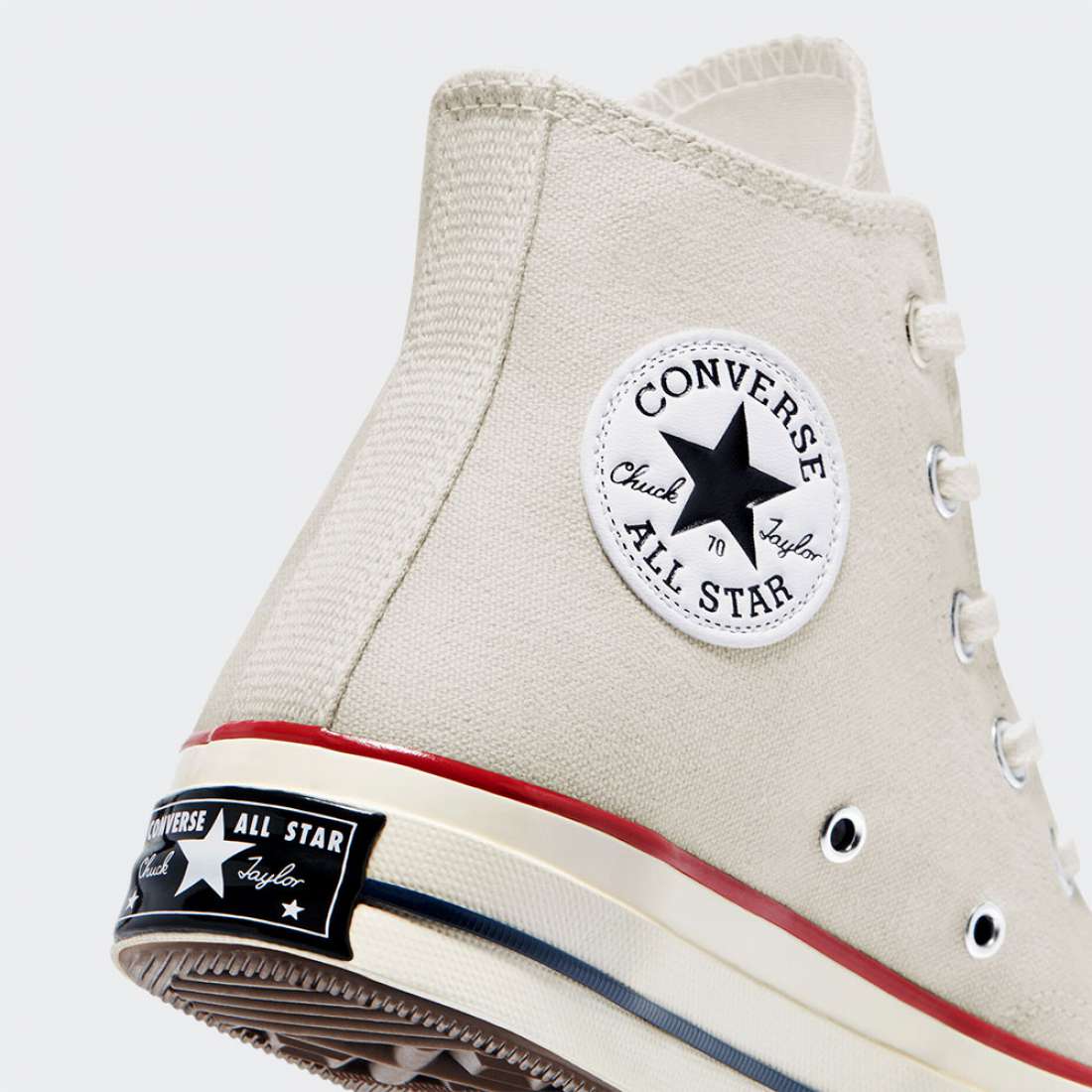 CONVERSE CHUCK 70 VINTAGE HIGH TOP W PARCHMENT/GARNET/EGRET