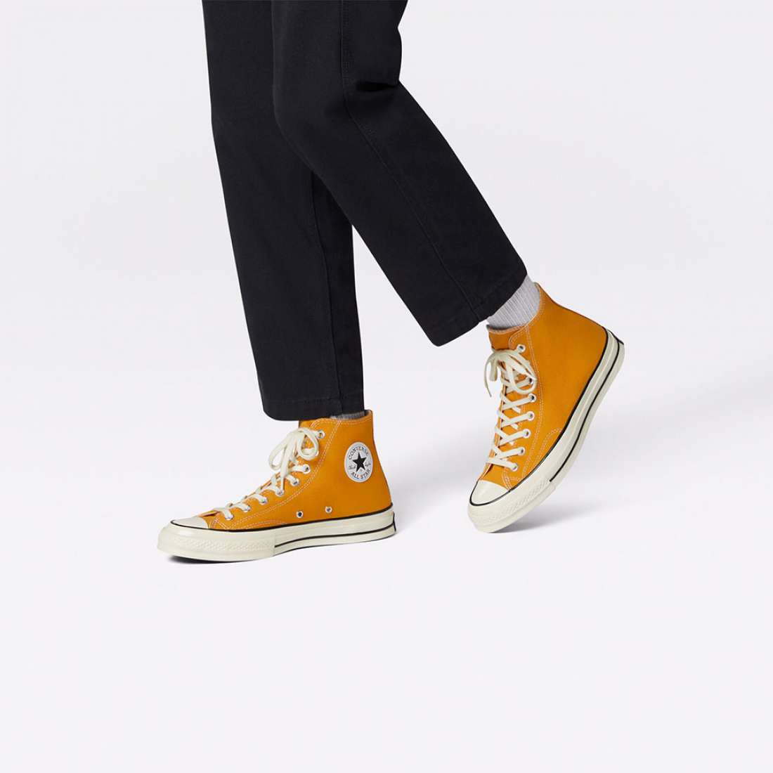 CONVERSE CHUCK 70 VINTAGE HIGH TOP W SUNFLOWER/BLACK/EGRET