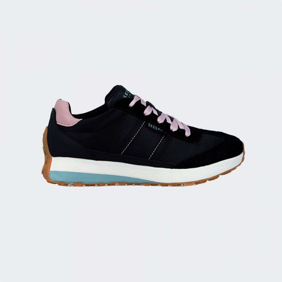 SKECHERS GUSTO RETRO WIND BLACK