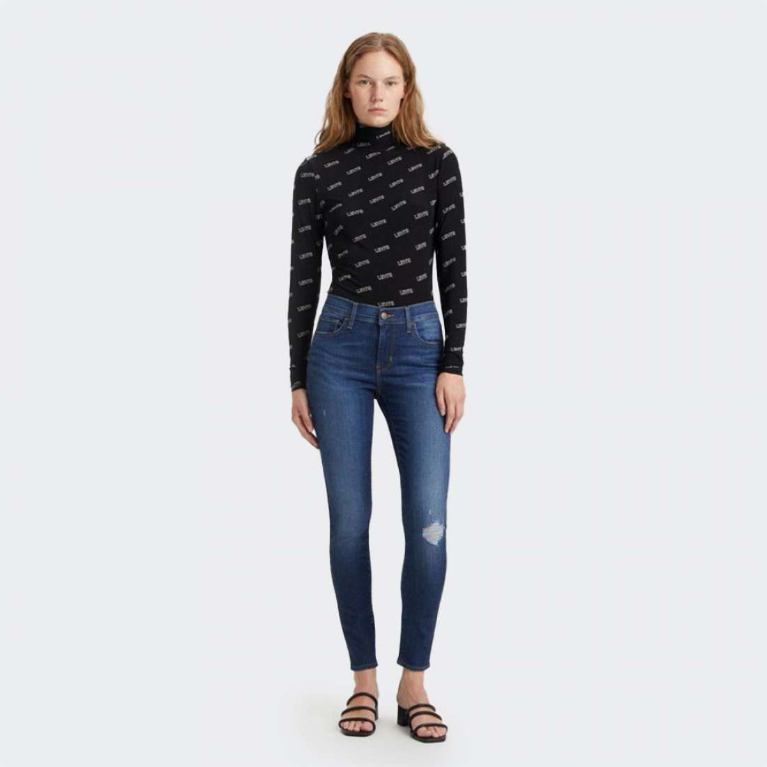 CALÇAS LEVIS 701 SUPER SKINNY DARK INDIGO