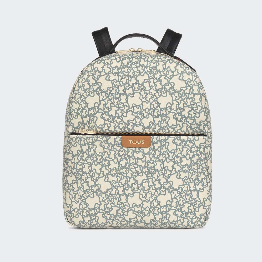 MOCHILA TOUS KAOS MINI BEIGE/NEGRO