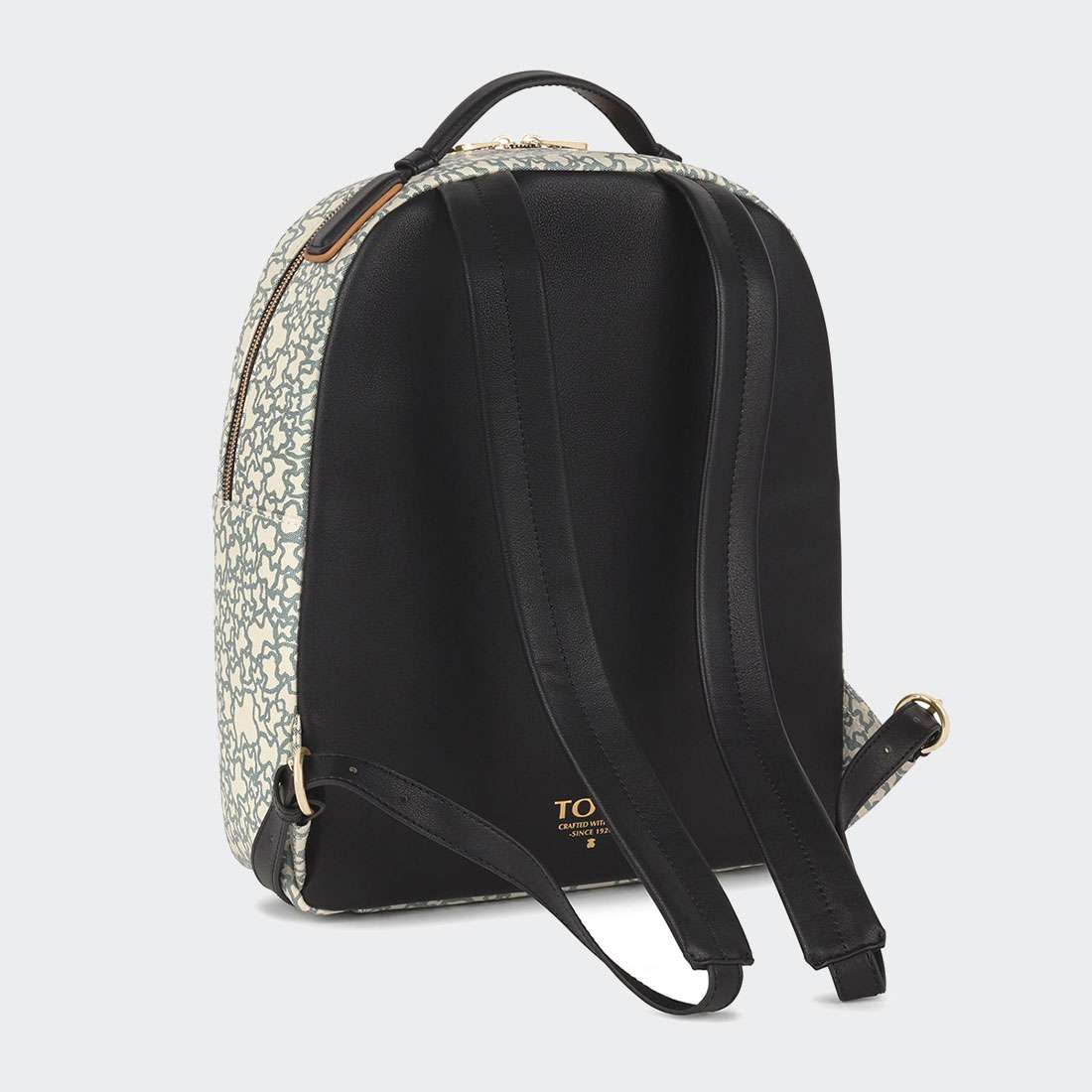 MOCHILA TOUS KAOS MINI BEIGE/NEGRO