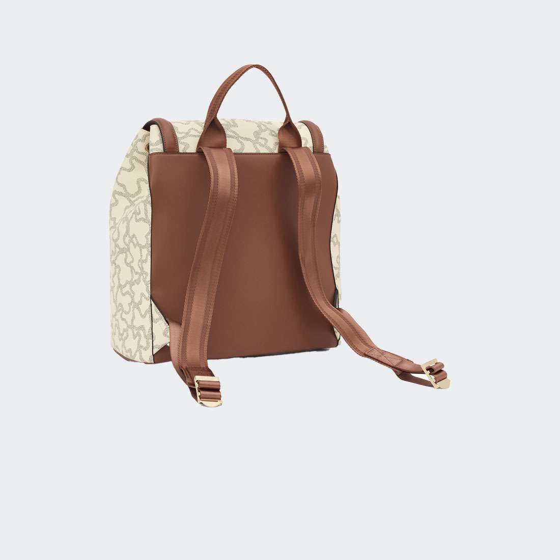 MOCHILA TOUS KAOS ICON BEIGE/MULTI