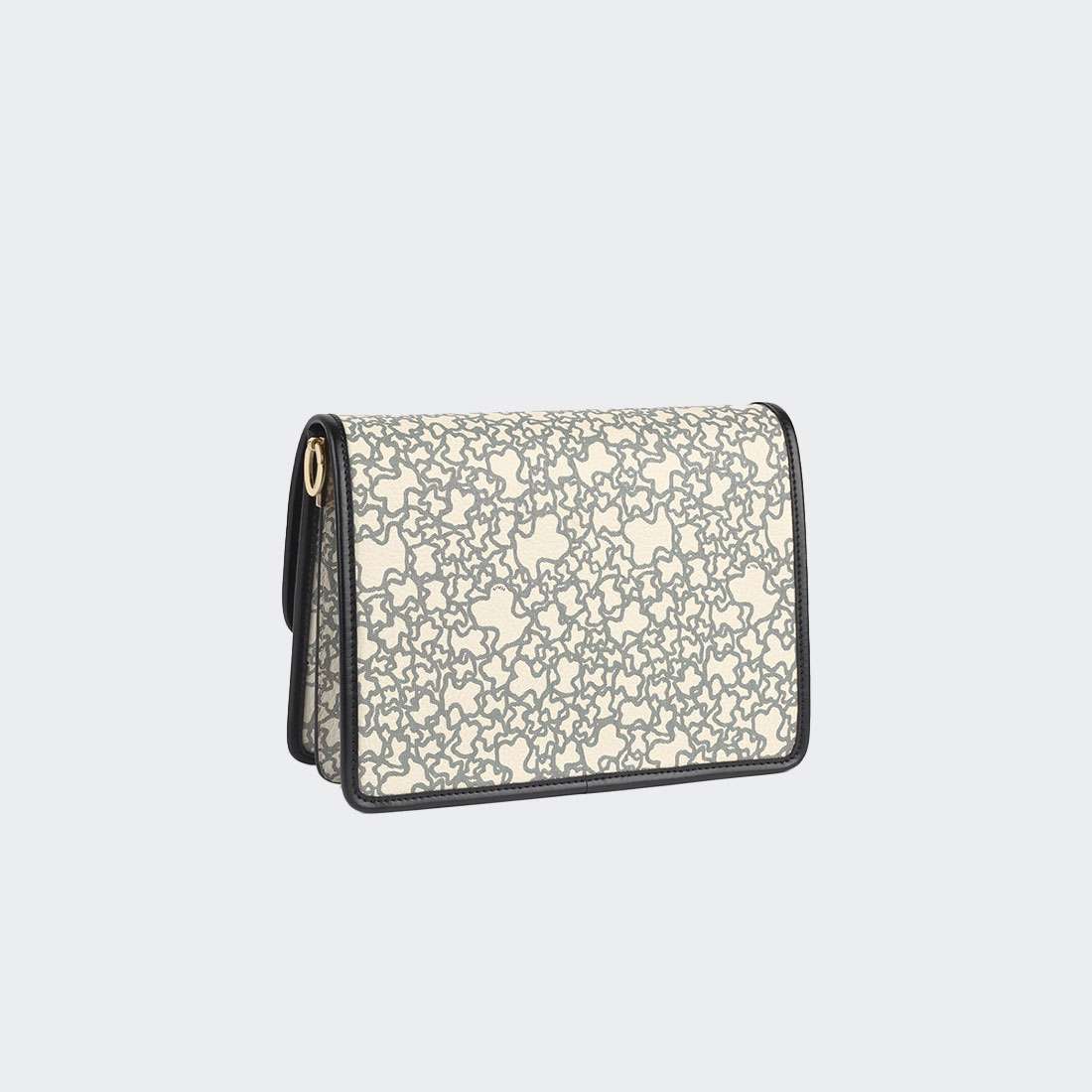 TOUS BANDOLERA M.AUDREE K MINI BEIGE-NEGRO