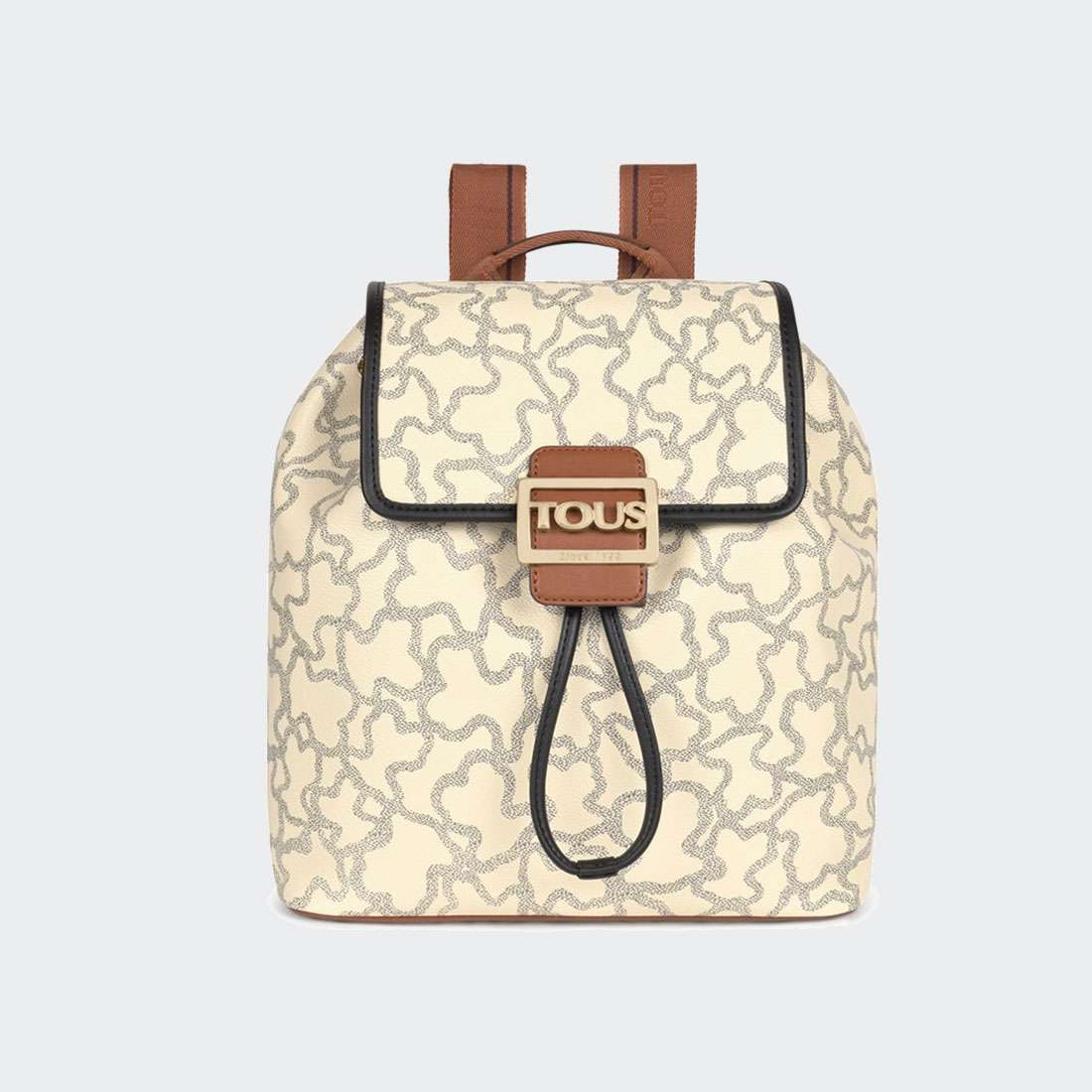 MOCHILA TOUS NEW K ICON MULTI-BEIGE