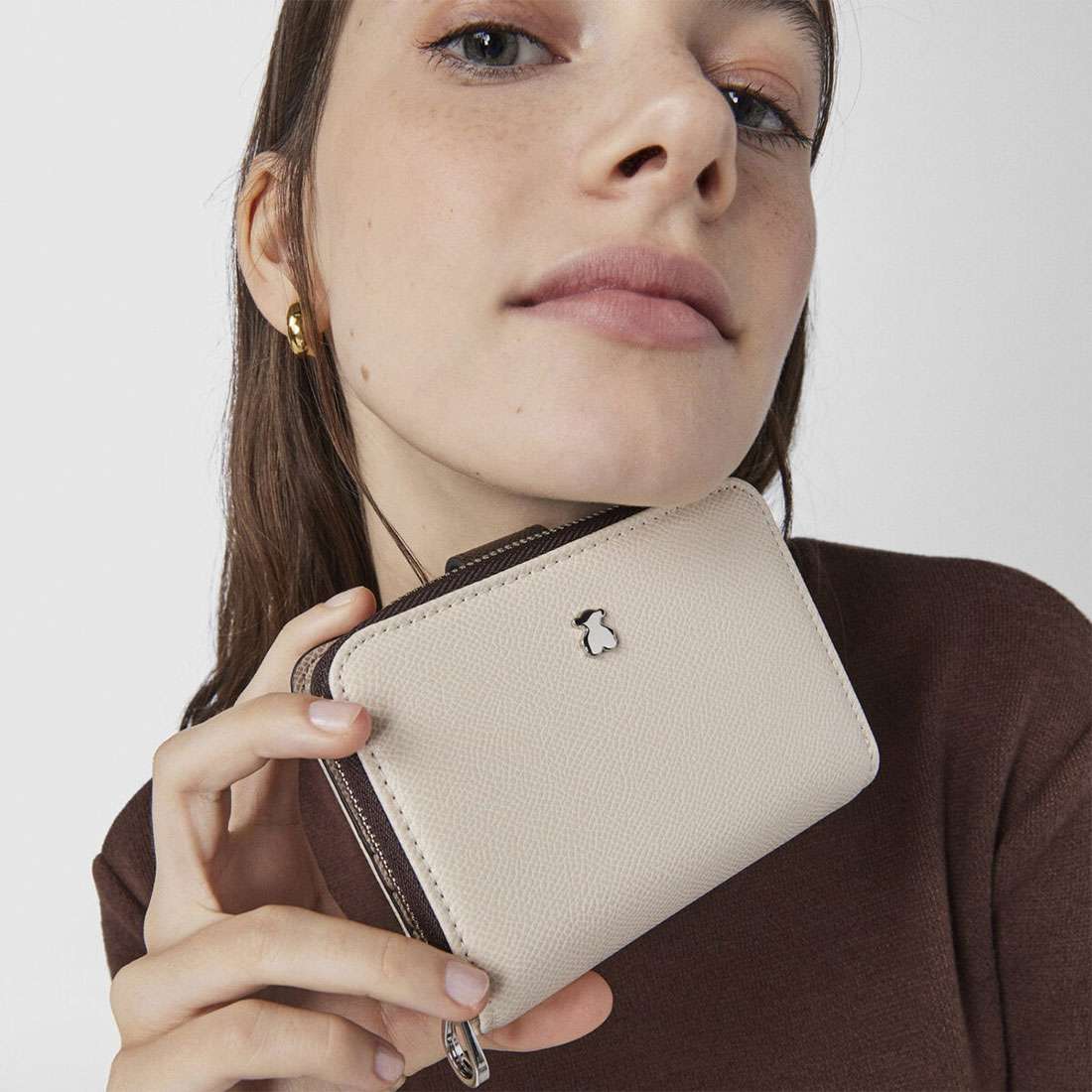 CARTEIRA TOUS NEW DUBAI SMALL TRI-BEIGE