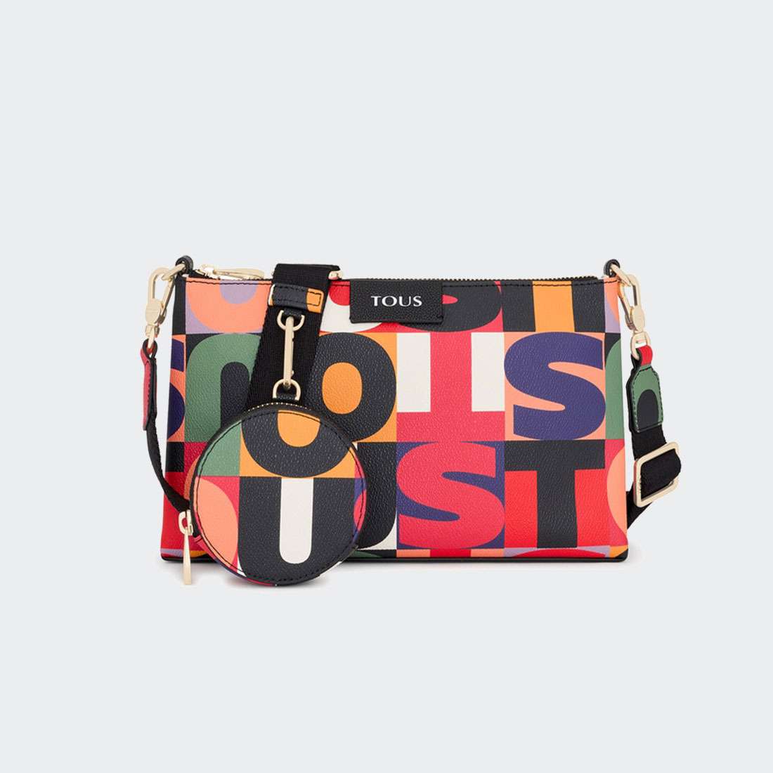 MALA TOUS MIMIC CROSSBODY MULTI-NEGRO