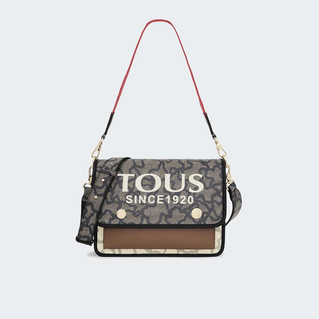 MALA TOUS AUDREE KAOS ICON MEDIUM CROSSBODY MULTI-ROJO