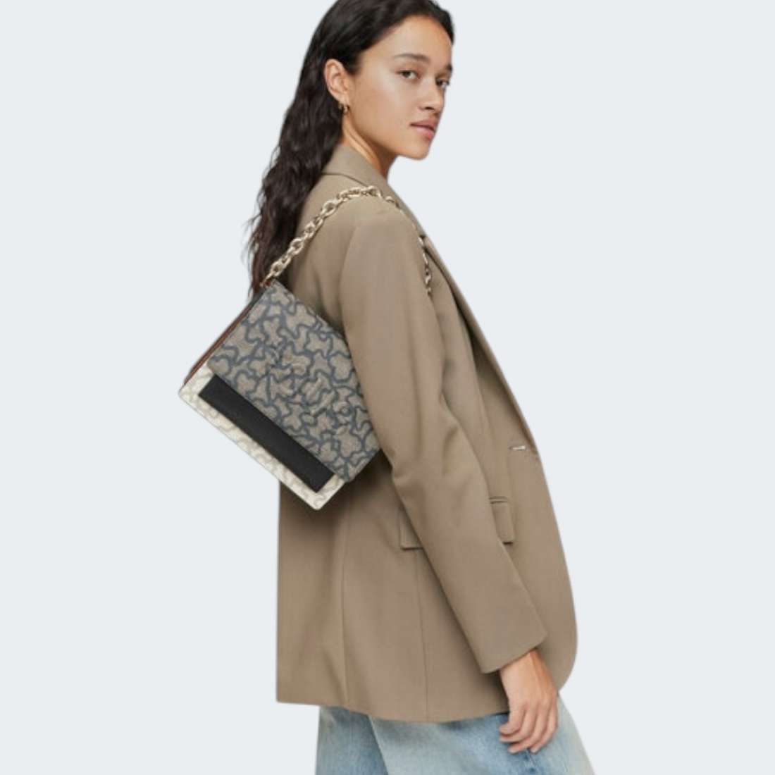 MALA TOUS M AUDREE CHAIN ICON BEIGE/NE