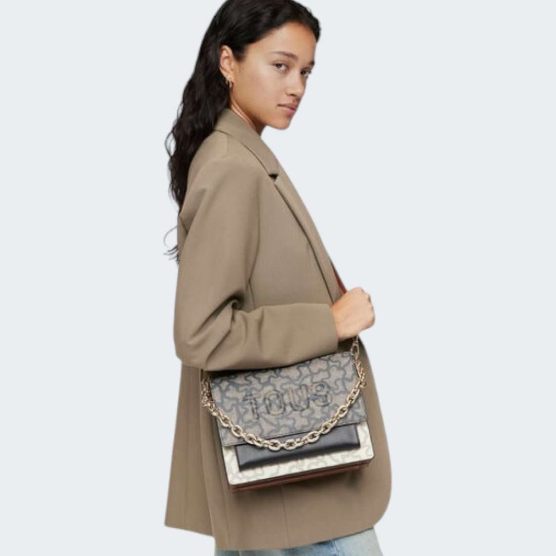 MALA TOUS M AUDREE CHAIN ICON BEIGE/NE
