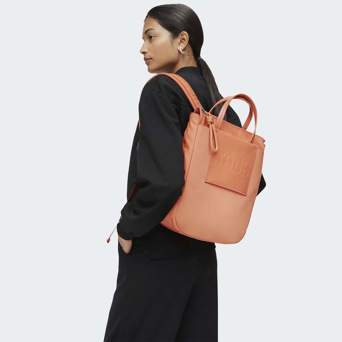 MOCHILA TOUS MARINA NARANJA