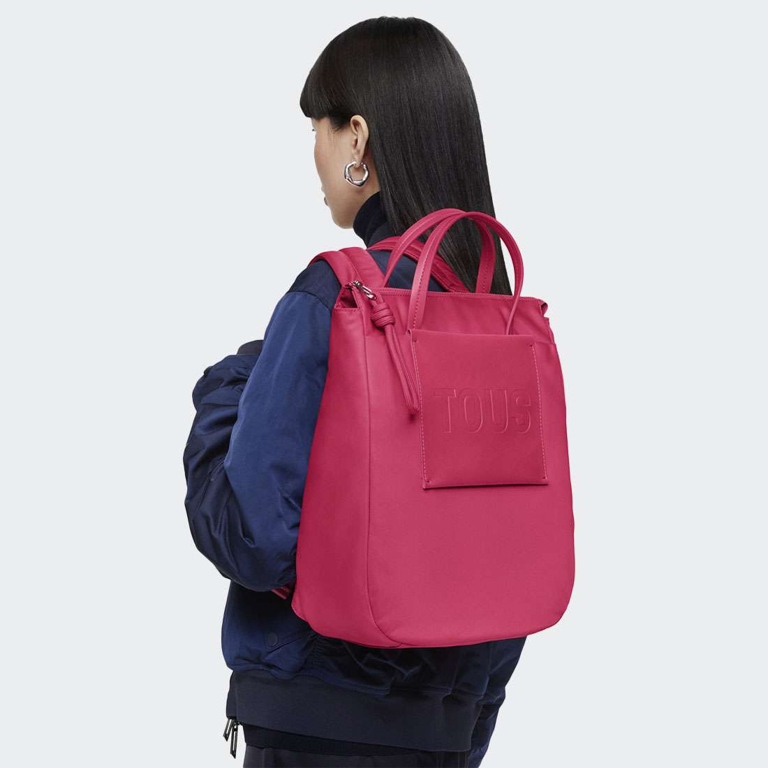 MOCHILA TOUS MARINA FUCSIA