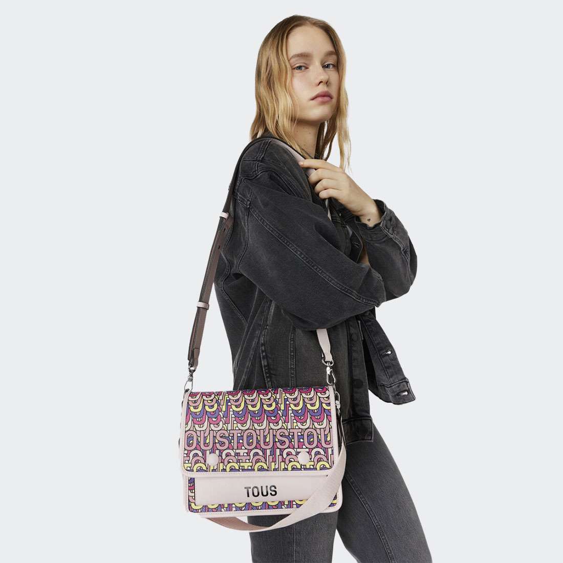 MALA TOUS VERA CROSSBODY MULTI/ROSA