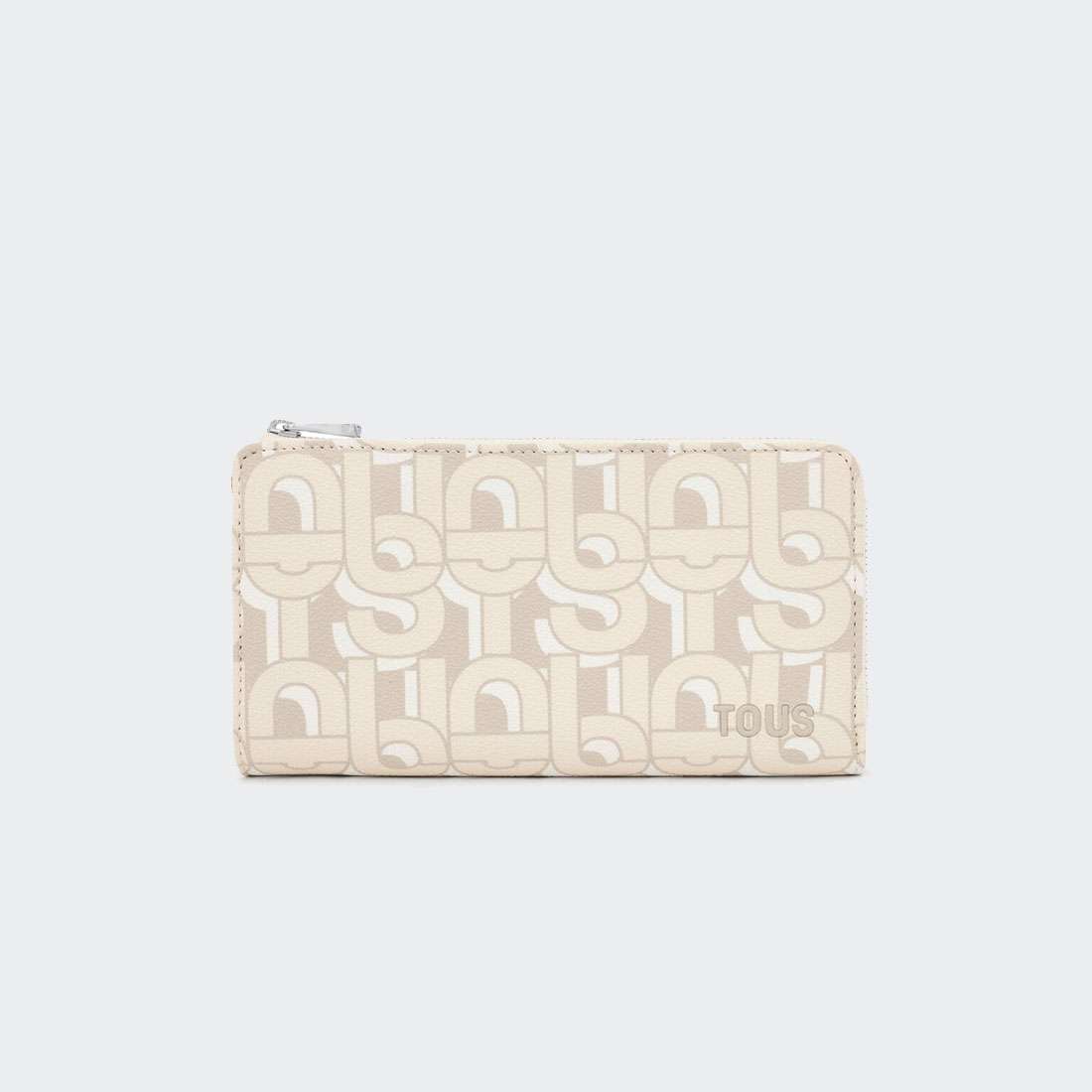 CARTEIRA TOUS MANIFESTO M BEIGE