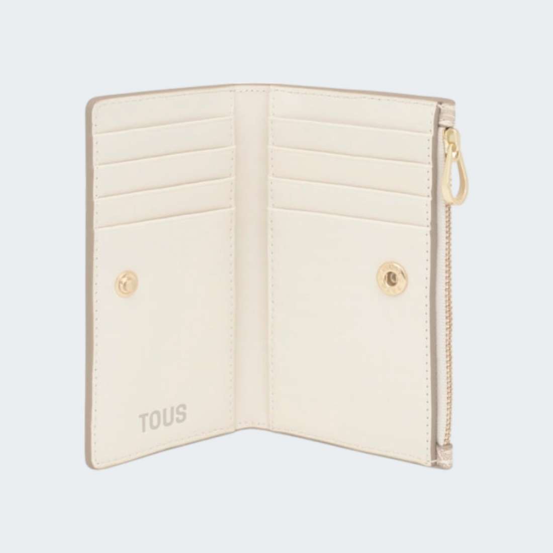 CARTEIRA TOUS S KAOS MINI LINES BEIGE