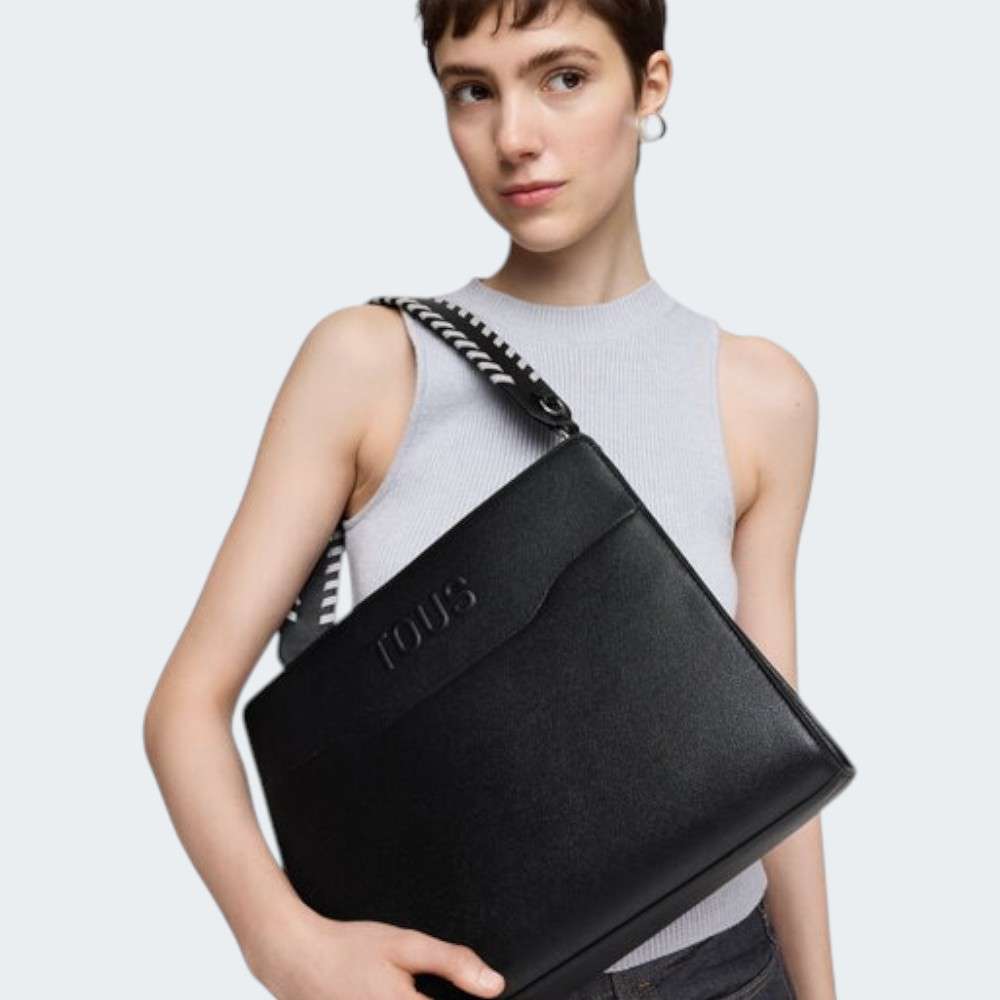 MALA TOUS SHOPPER M AUDREE SAFFIANO NEGRO