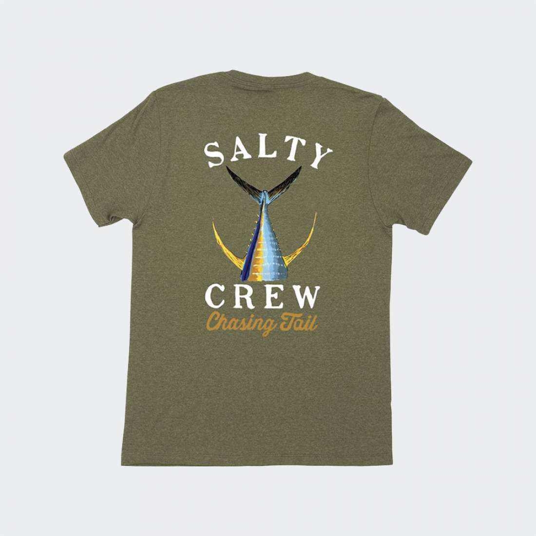 TSHIRT SALTY CREW TAILED FOREST HEATHER