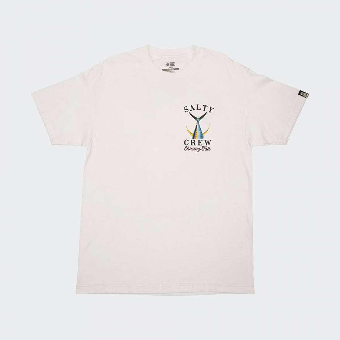 T-SHIRT SALTY CREW TAILED WHITE