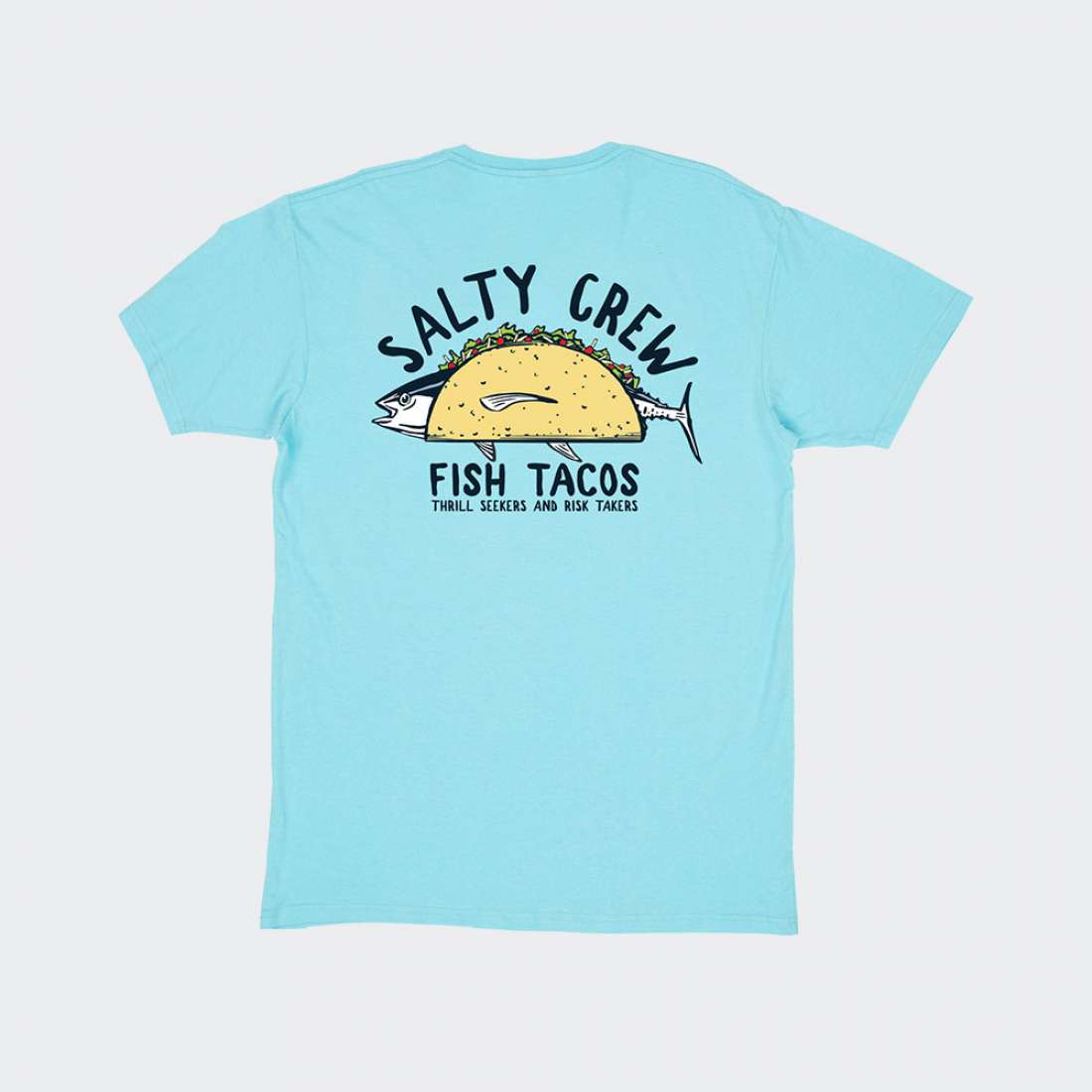 TSHIRT SALTY CREW BAJA FRESH PREMIUM PACIFIC BLUE