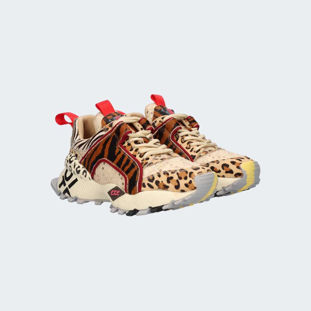EXÉ LEOPARD TAN/BLACK