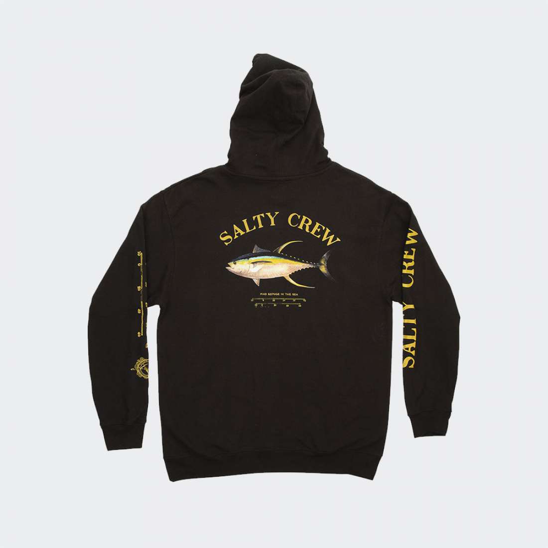 HOODIE SALTY CREW AHI MOUNT BLACK