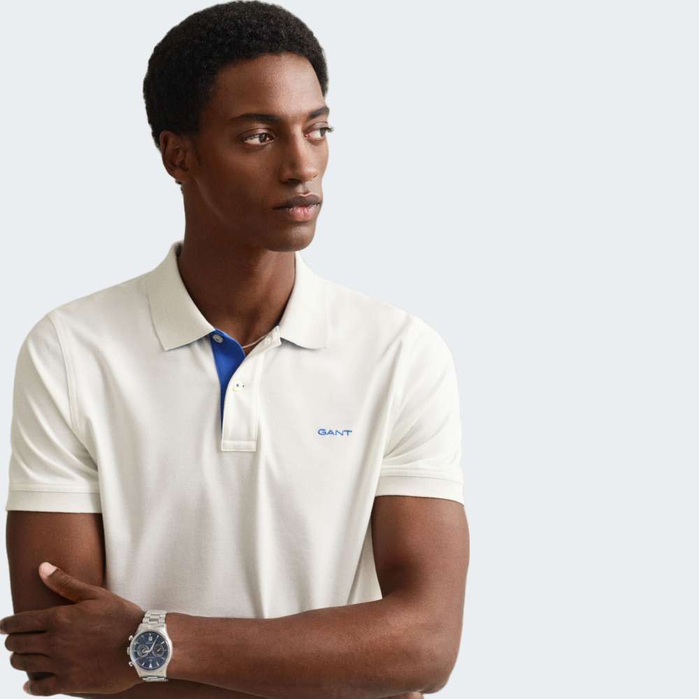 POLO GANT REG CONTRAST PIQUE