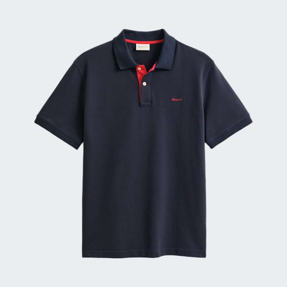 POLO GANT REG CONTRAST PIQUE